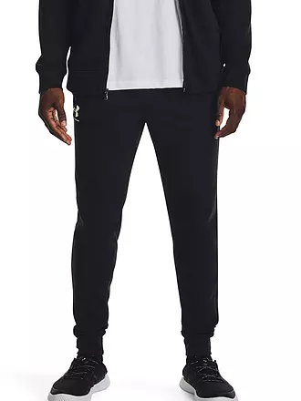 UNDER ARMOUR | Pantaloni da jogging da uomo UA Rival Terry | schwarz
